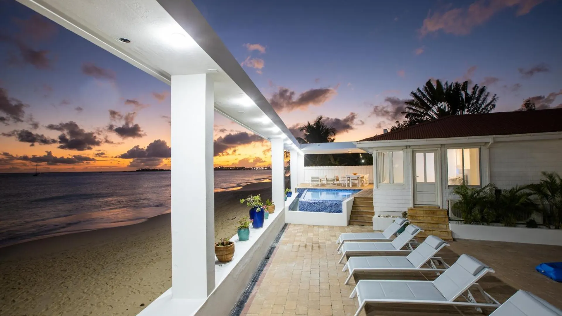 Villa Impala - Front Sea 5Br In Simpson Bay, Sint Maarten