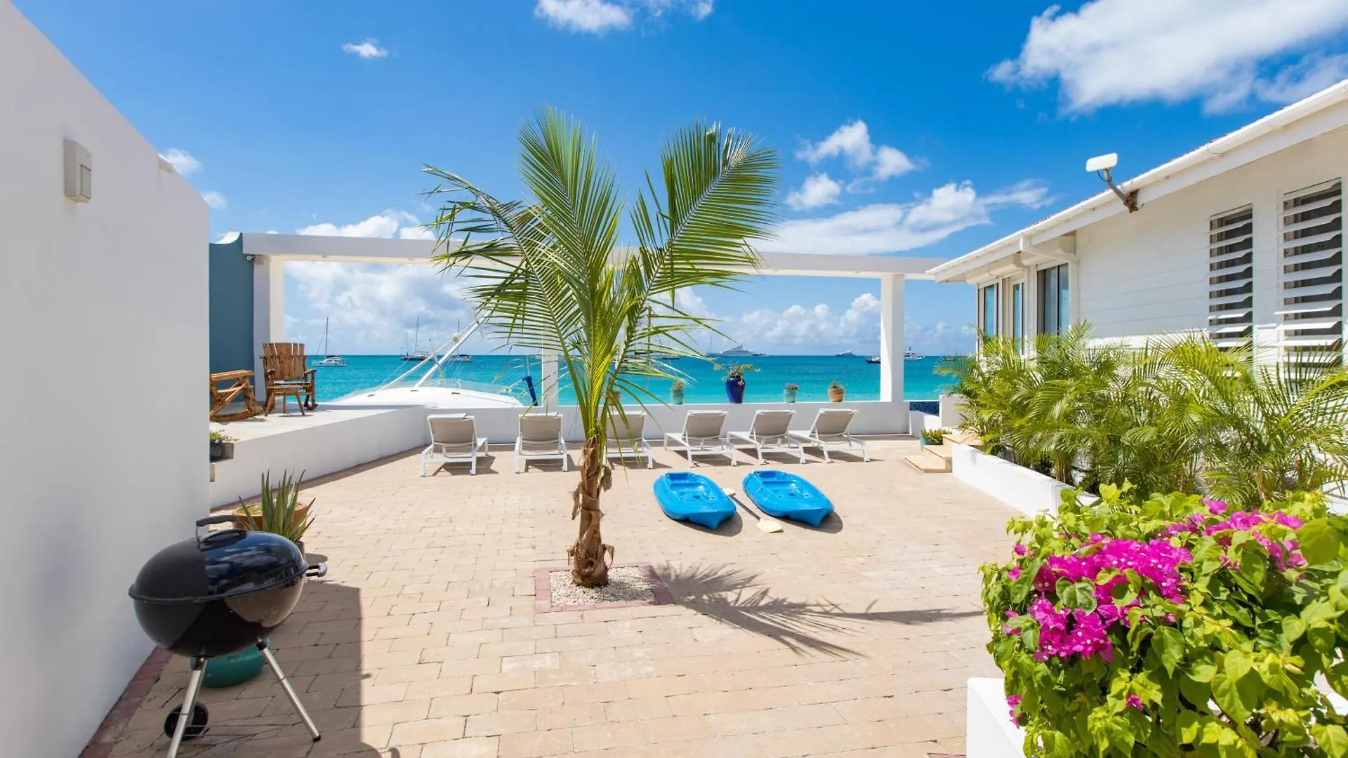 Villa Impala - Front Sea 5Br In Simpson Bay, Sint Maarten
