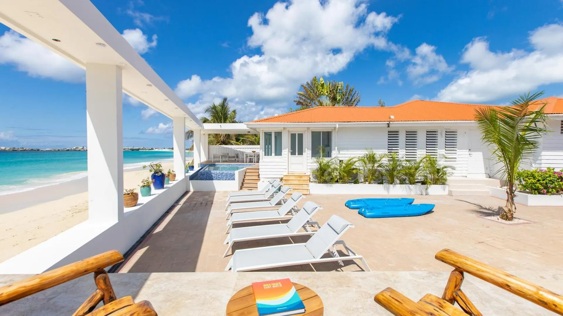 Villa Impala - Front Sea 5Br In Simpson Bay, Sint Maarten